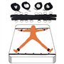 NK Jeu Sable Magique pour Enfants 2 3 4 5 6 Ans - Set de Construction pour Enfants avec 1.36kg Sable 2 couleurs et Bac à Sable d