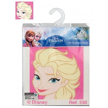 KIT Canevas Princesse ELSA de FROZEN - 592