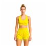 Haut de Sport pour Femme Black Limba Jaune Fitness