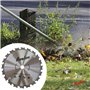 Avalon Pro Disque à 20 dents professionnel pour débroussailleuse, lame spéciale pour tiges ligneuses 255 x 1,8 x 11,0 mm