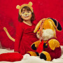 Fartoni Déguisement Lion Enfant ou Enfant avec Diadème et Queue Déguisements d'Animaux avec Accessoires pour Enfants Idéal pour
