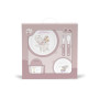 Coffret Repas Complet pour Bébé et Enfant · Music en rose · 5 Pièces