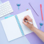 Grupo Erik - Carnet de Notes A5 Disney Stitch avec Intercalaires, 160 Pages Pointillées | Notebook, Bullet Journal, Carnet Spira