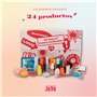 JöVö - Calendrier de l'Avent de maquillage | 24 articles de beauté | Surprises quotidiennes : lèvres, ombres, sérum et plus | Ca