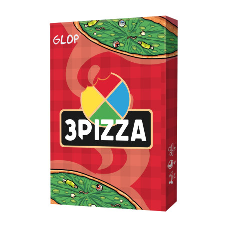 Glop 3Pizza – Jeu de Cartes et de société Rapide