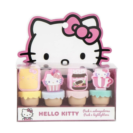Surligneur Hello Kitty Rose 5 Pièces
