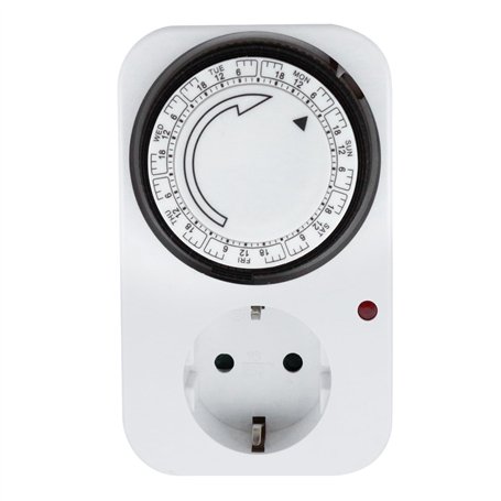Minuteur mécanique hebdomadaire avec Prise