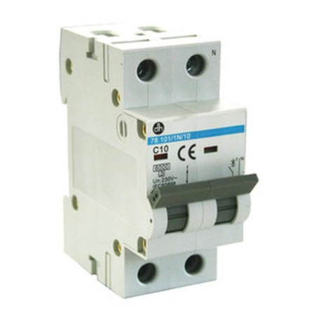 Interrupteur magnéto-thermique 1P+N 40A 6KA classe C