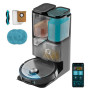 Cecotec Robot Aspirateur et Laveur de Sols avec Base de AutoVidange Conga 20090 ProAI InfinitySoap Cut&Spa. 8000 Pa