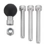MOMOALA Ram Ram-B-367U Base De Serrage De Guidon Moto avec 1 Ball & M8 Vis Kit Set