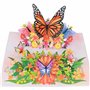 Magic Moments® Carte Pop-Up Merveille des Papillons – Grande Carte Anniversaire Femme