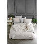 Parure de lit - 1 housse de couette 220 x 240 cm + 2 taies d'oreiller 60 x 60 cm - 70% coton