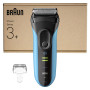 Braun Rasoir Electrique Homme Series 3 ProSkin 3040s Noir-Bleu