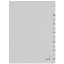 Kangaro Lot de 7 feuilles de papier cartonné avec chiffres A4 1-7. 180 g/m² gris recyclé FSC - K407C