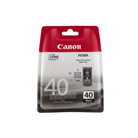 Canon PG-40 Cartouche Noire (Pack Plastique sécurisé)
