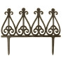 Esschert design - bordure de jardin grand modèle en fonte