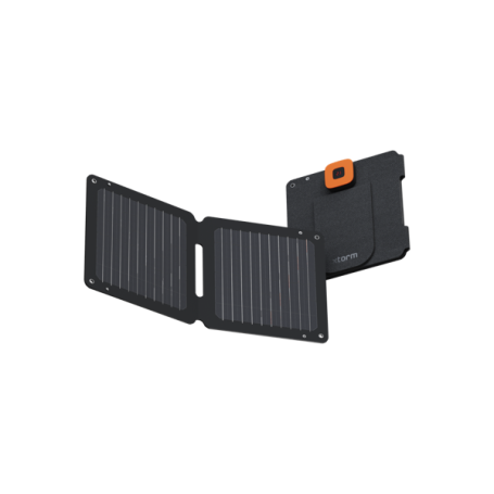 Panneau solaire portable SolarBooster 2 ports USB A+C 14W FastCharge Noir Xtorm