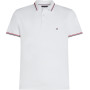 Tommy Hilfiger Tipped Slim Fit Polo Mw0Mw37346 S/S, White (White), XS Homme