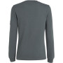 Calvin Klein Jeans T-Shirt Manches Longues Homme Badge Waffle Basique, Gris (Endless Grey), XXS