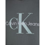 Calvin Klein Jeans Homme Sweat à Capuche Seasonal Monologo Regular avec Capuche, Gris (Endless Grey), 4XL