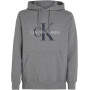 Calvin Klein Jeans Homme SEASONAL MONOLOGO REGULAR HOODIE J30J320805, Grey (Grey Heather), 4XL