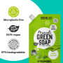 Marcel's Green Soap - Recharge liquide vaisselle Basilic & Vétiver - Liquide vaisselle - Végétalien - 500 ml
