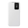 Samsung Etui Portefeuille Smart View pour S24 FE Blanc