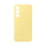 Samsung Coque Galaxy Officielle en Silicone pour S24 FE Jaune