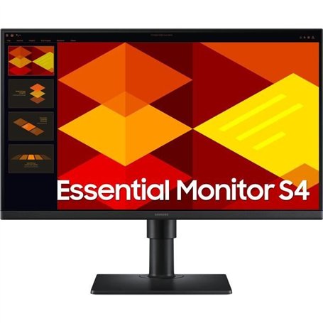 Ecran PC - SAMSUNG - S24D400G - 24'' - FHD 1920x1080 - 100Hz - IPS - 5ms(GTG) - 250cd/m² -  Pied reglable - HDMI - DisplayPort