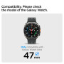 Spigen Lite Fit Bracelet Compatible avec Samsung Galaxy Watch Ultra 47mm (2025/2024) - Noir