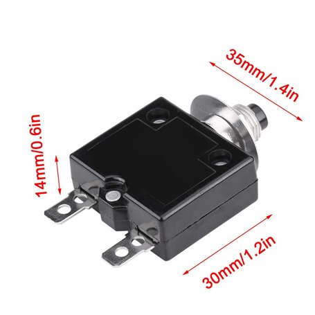 Interrupteur Thermostat KSD301c - Température De Déclenchement 85°C - 45A 250V - Pour Appareils électriques - 7