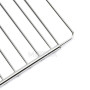 MIRTUX - Grille/Grille pour Four Modèle Universel - Largeur : 32 cm et Longueur Extensible/réglable de 35 (Taille Minimum) à 56 