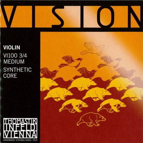 Thomastik Cordes Violon Vision Noyau synthétique