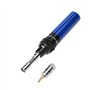 Fer à souder au gaz sans fil Butane gaz chalumeau fer à souder pistolet à souder stylo outil 1300 (bleu)