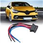 MangWany Câblage de résistance moteur de ventilateur avec connecteur Faisceau tressé Réparation 8200729298 pour Megane Clio Scen