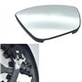 Arotzelox Verre de Rétroviseur Chauffant extérieur Droite pour C3 208 308 2008 1607512280 Miroir Chauffant