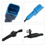 Anlseiod Capteur ABS Avant Gauche Droite pour Citroën C5 III/C5 III Break C6 Peugeot 407/407 Coupé SW 508 I/508 SW I Capteur ABS