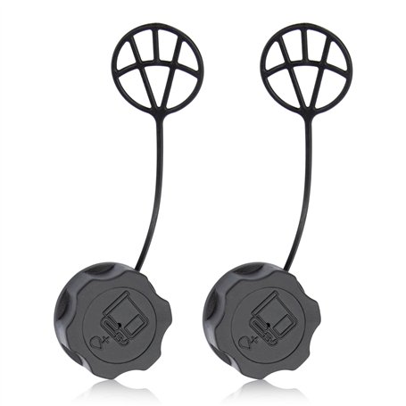 Konuooer Lot de 2 Bouchons de Réservoir Carburant Tondeuse Gazon pour bouchon essence Débroussailleuse 33CC 43CC 52CC CG430 CG52