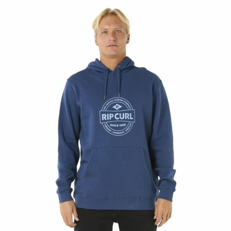 Sweat à capuche homme Rip Curl Stapler Hood Bleu