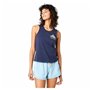 T-shirt à manches courtes femme Rip Curl Re-Entry Crew Tee Blue marine
