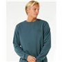 Sweat sans capuche homme Rip Curl Stapler Crew Bleu