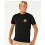 T-shirt à manches courtes homme Rip Curl Passage Tee Noir