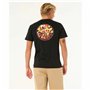 T-shirt à manches courtes homme Rip Curl Passage Tee Noir