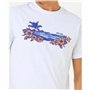 T-shirt à manches courtes homme Rip Curl Surf Paradise Blanc