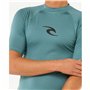 T-Shirt de Bain Rip Curl Waves Upf Perf S/S Bleu