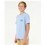 T shirt à manches courtes Enfant Rip Curl Rip Curl Staple Tee Bleu