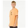 T shirt à manches courtes Enfant Rip Curl Raw Energy Frame Tee Orange