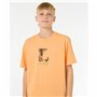 T shirt à manches courtes Enfant Rip Curl Raw Energy Frame Tee Orange