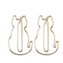 Marques-pages, 12pcs Trombone Chat Trombones en Métal, Clips de Reliure pour Organiser les Reçus, Collecter des Cartes Postales