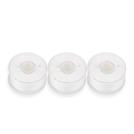 3 pièces PVA Lignes de pêche bobines chaîne solubles dans l'eau Ligne d'appât 20 m Corde Ruban Outil Accessoire Blanc-Fil Solubl